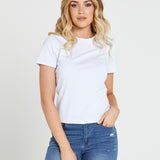 Chloe Basic Tee - White