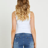 Cassie Singlet - White