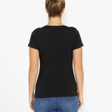 Kingsley Printed Tee - Black
