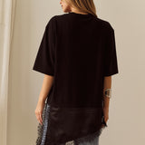 Arlo Jersey Lace Tee