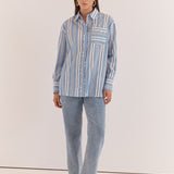 Nyx Piped Stripe Shirt
