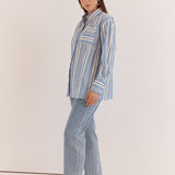 Nyx Piped Stripe Shirt