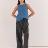 Kiani Knit Tank - Azure