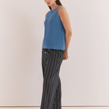 Kiani Knit Tank - Azure