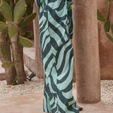 Paulie Beach Pant in Seaweed Print – women's pants by SASS