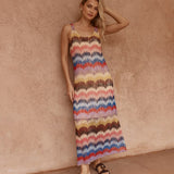 Shiloh Lace Dress in Multi – women's dress by SASS