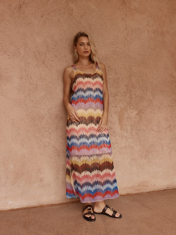 Shiloh Lace Dress in Multi – women's dress by SASS