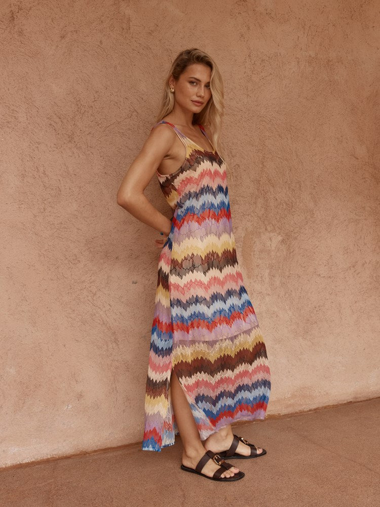Shiloh Lace Dress in Multi – women's dress by SASS