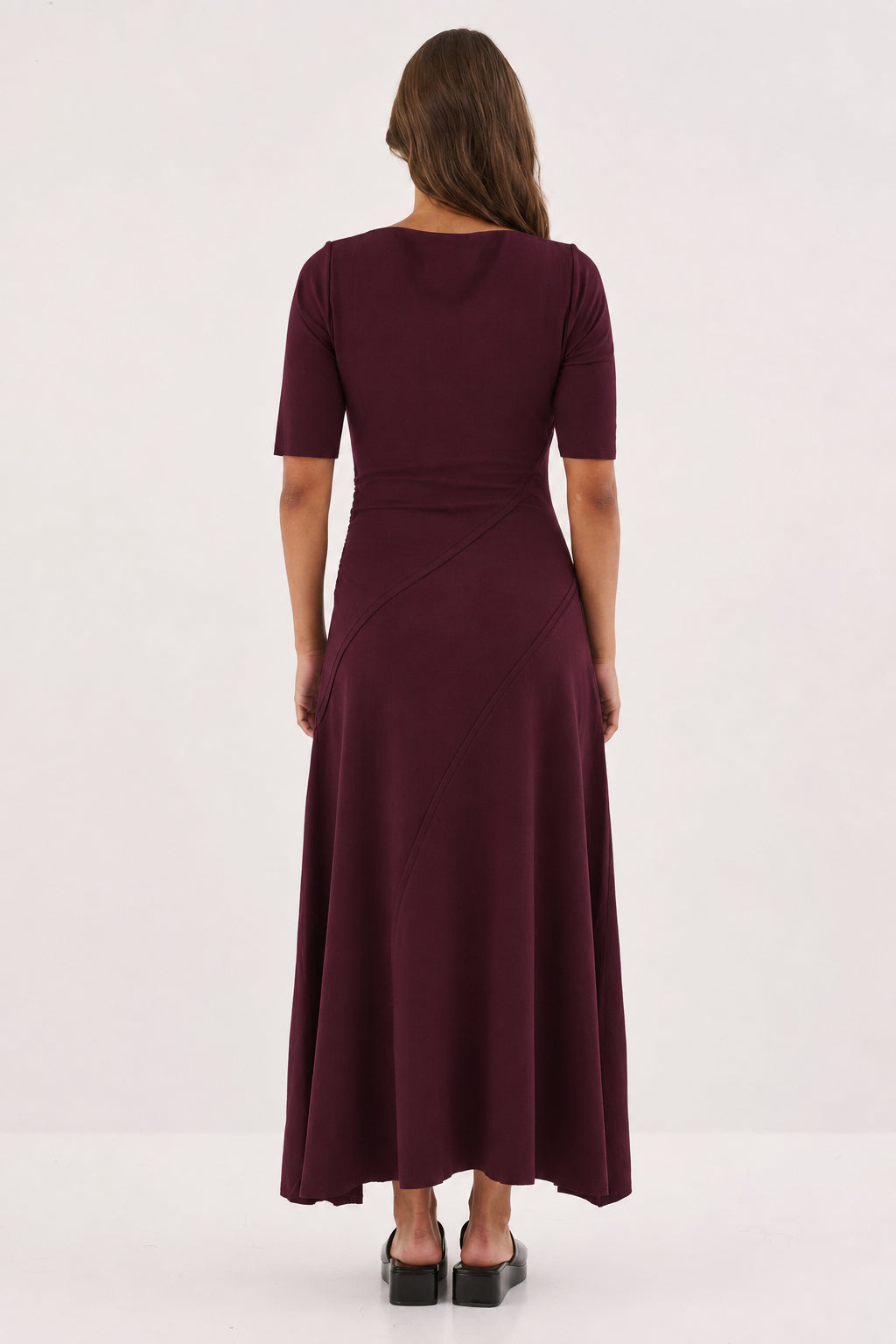 Jade Short Sleeve Jersey Dress