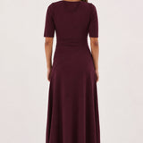 Jade Short Sleeve Jersey Dress