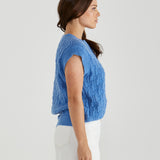 Zadie Vest - Blue Marle