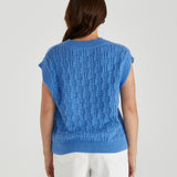 Zadie Vest - Blue Marle