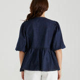 Lena Top - Rinse Wash