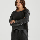 Carrson Crew - Washed Black