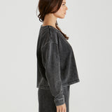 Carrson Crew - Washed Black