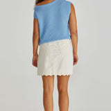 Jaci Knit Top - Blue