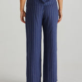 Petra Pant - Navy Pinstripe