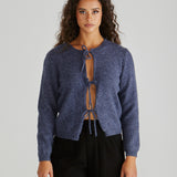 Greta Cardi - Navy Marle