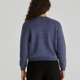 Greta Cardi - Navy Marle