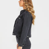 Darcy Denim Jacket - 82 Washed Black