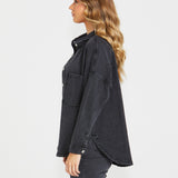Jasmine Denim Jacket - 82 Washed Black