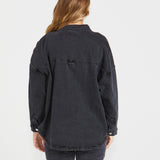 Jasmine Denim Jacket - 82 Washed Black