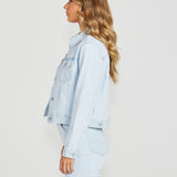 Darcy Denim Jacket - 96 Bleached Wash