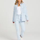 Jasmine Denim Jacket - 96 Bleached Wash