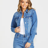 Darcy Denim Jacket - 80 Vintage Wash