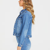Darcy Denim Jacket - 80 Vintage Wash