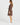 Roxy Balloon Sleeve Mini Dress - Chocolate
