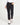 Mavourne Straight Leg High Waist Distressed Denim Jeans - 82 Wash Black