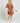 Sofia Embroidered Bell Sleeve Mini Dress - Mocha Brown