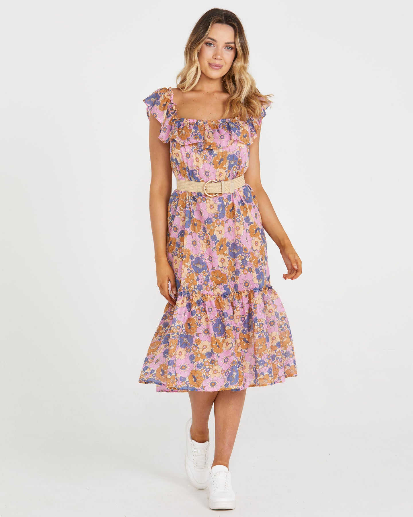 Isla midi dress online