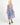 Lydia Shirred Back Paneled Tiered Linen-Blend Midi Dress - Navy Stripe