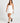 Regina Wrap Mini Dress - White