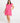Felix Tiered Mini Dress - Pink