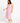 Jemima Belted Midi Dress - Pink Paisley