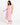 Jemima Belted Midi Dress - Pink Paisley
