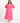 Felix Tiered Midi Dress - Pink