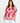 Remy Off Shoulder Top - Berry Marble