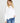 Marie Oversized Knit Top - White
