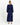 Brigitte Balloon Sleeve Maxi Dress - Navy - Sass Clothing