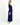 Brigitte Balloon Sleeve Maxi Dress - Navy - Sass Clothing