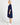Brigitte Tiered Dress - Navy - Sass Clothing