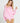 Marie Oversized Knit Top - Pink