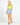 Cassie Stretchy Scooped Cotton Singlet - Lime Green - Sass Clothing
