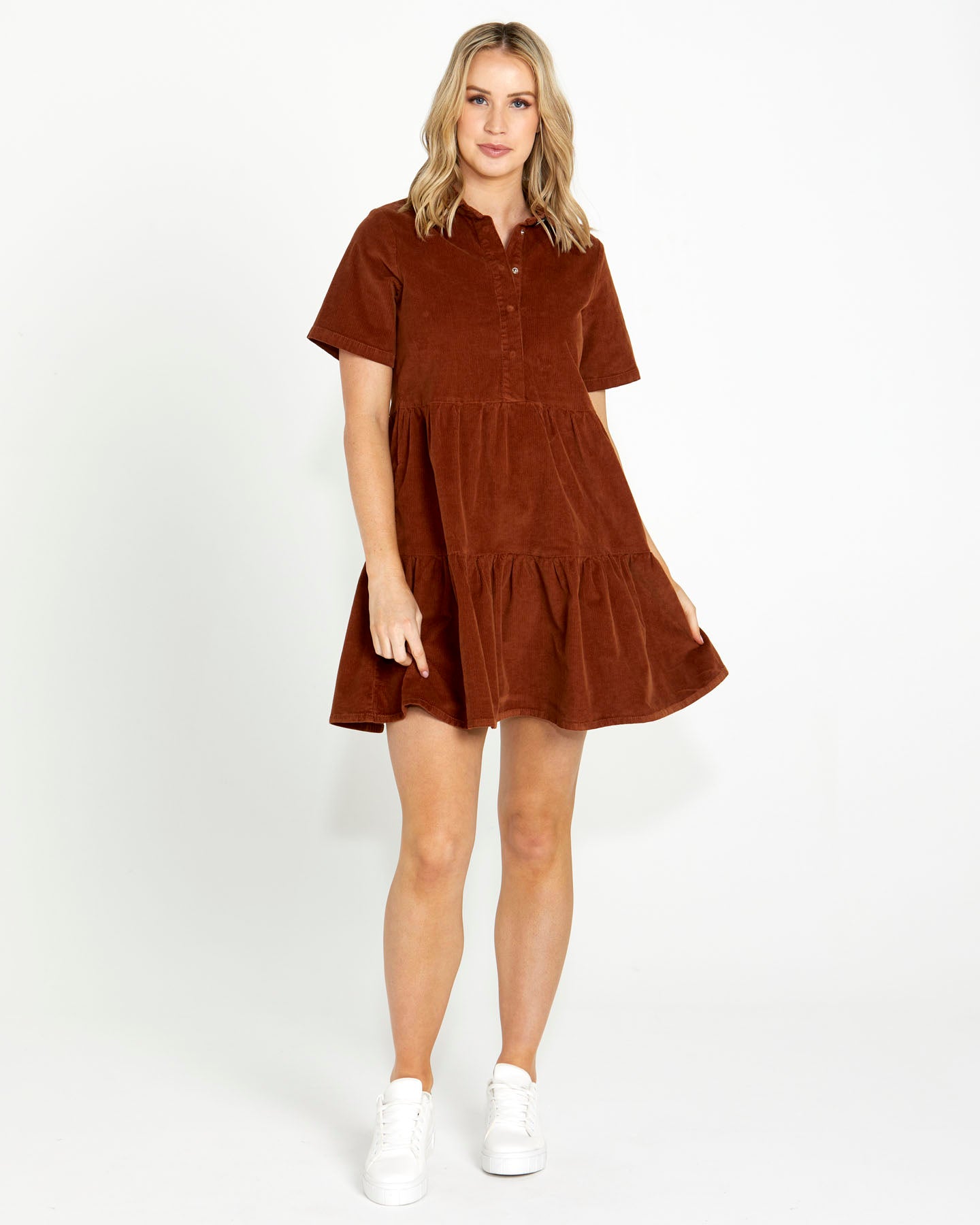 Cord sales skater dress